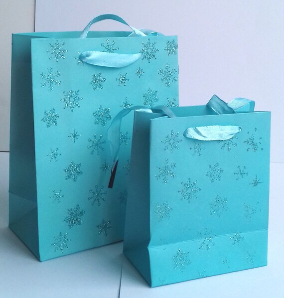 glitter gift bags