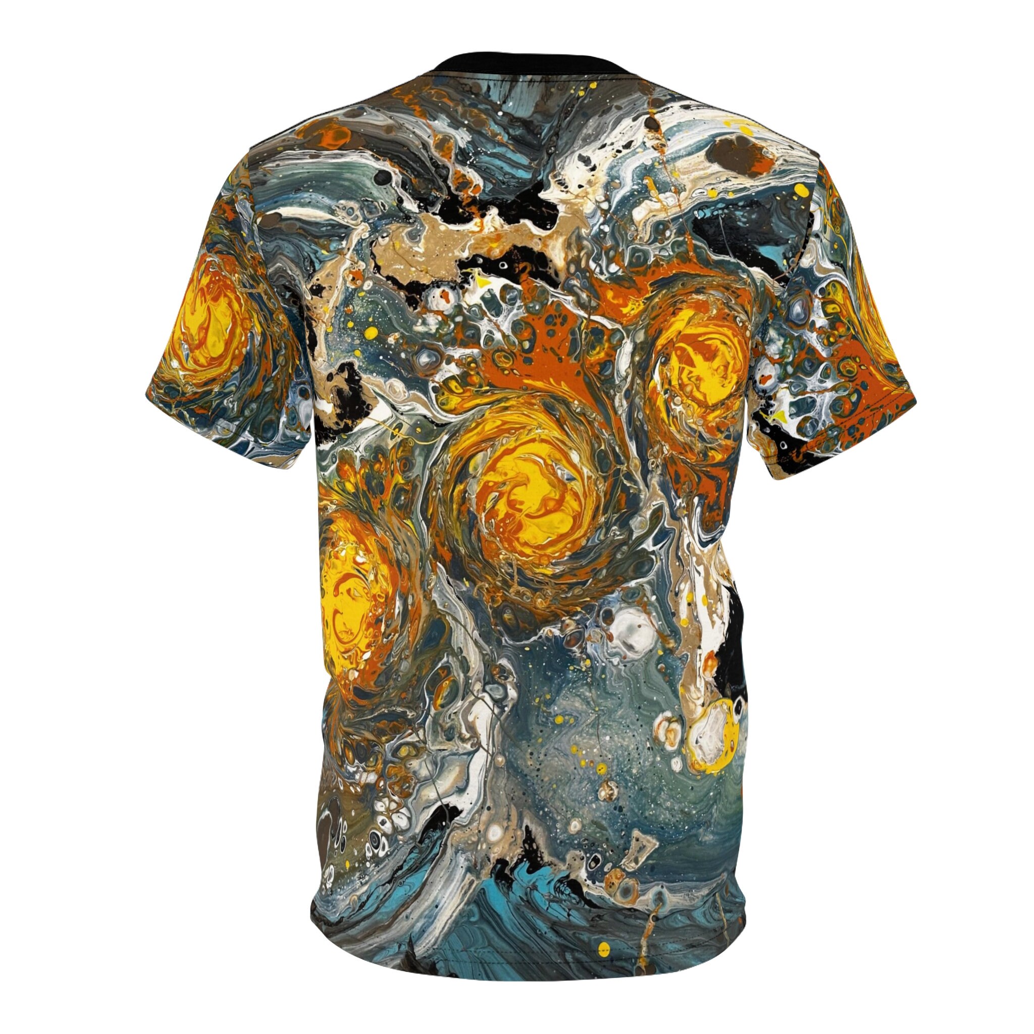 Discover Hurricane - AOP Painting Artistic Fluid Art Abstract 3D T-Shirt