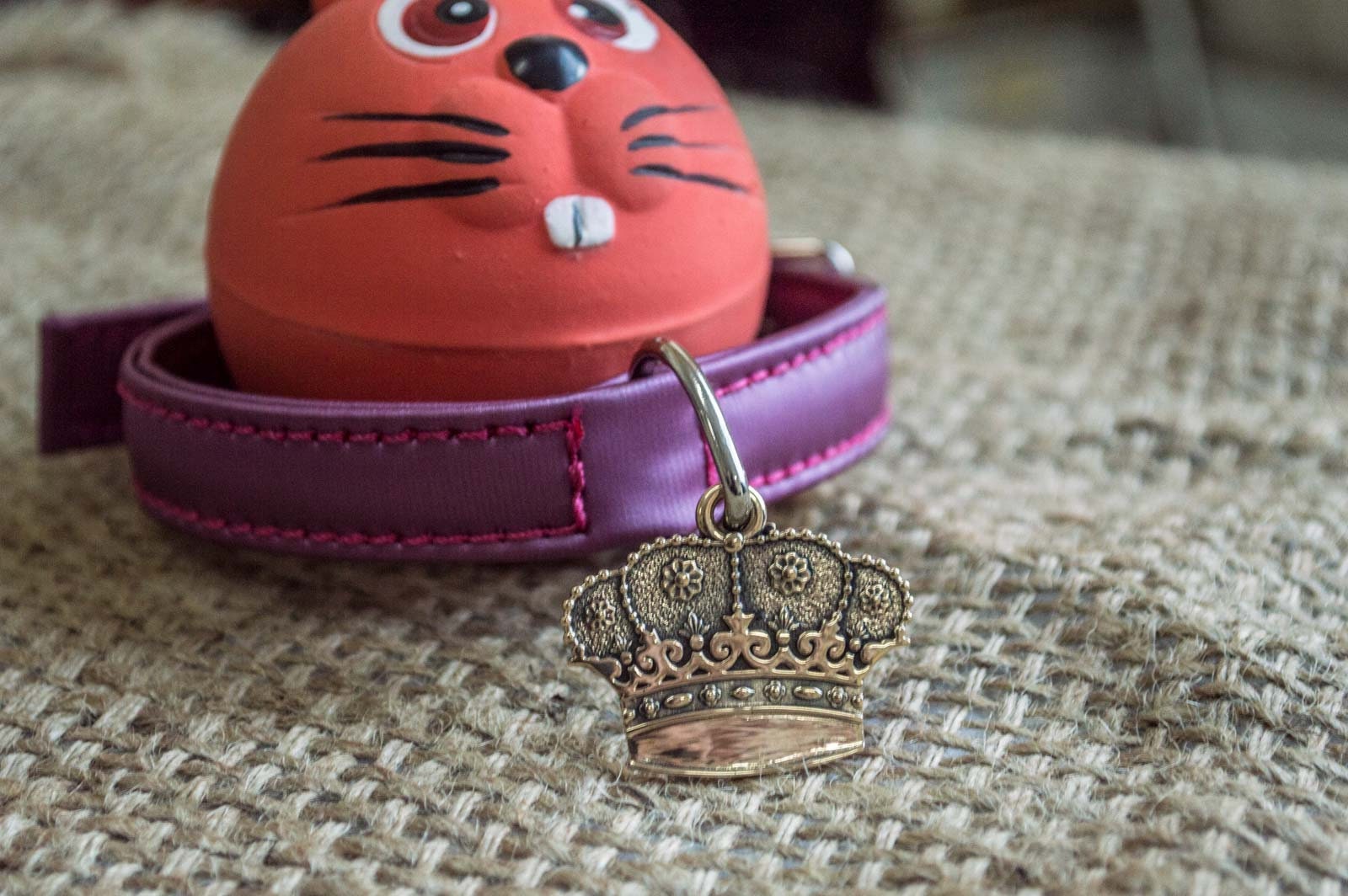 Crown Pet Id Tag, Engraved Pet Tag, Custom Dog Tag, Dog ID Tags