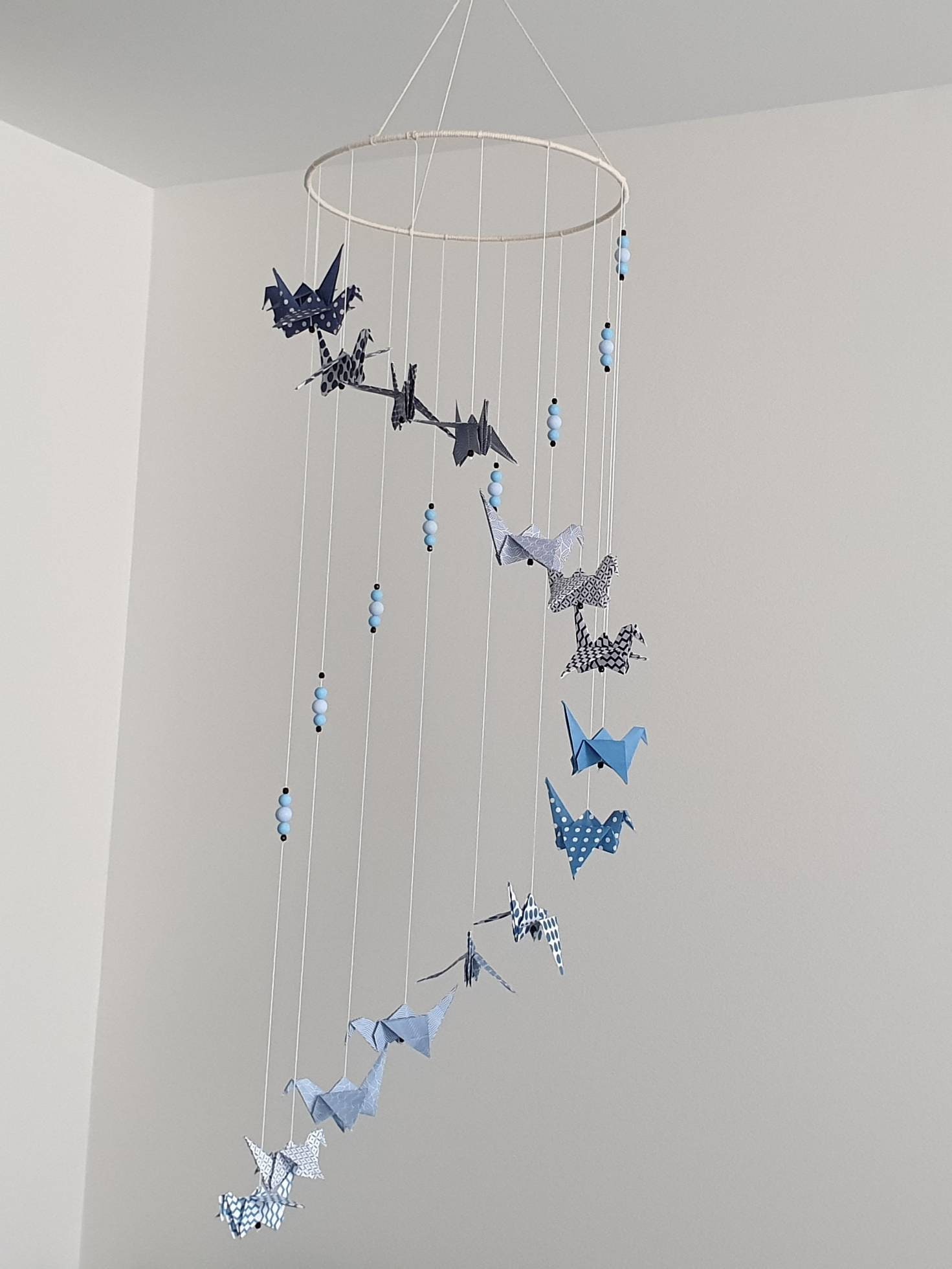 Mobile Origami Grand Modèle