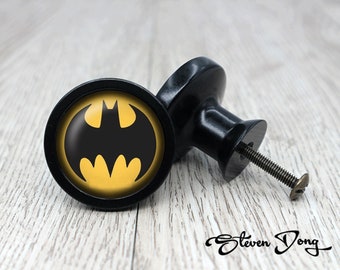 Batman Knobs Etsy