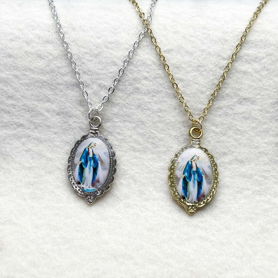 Catholic miraculous medal online necklace