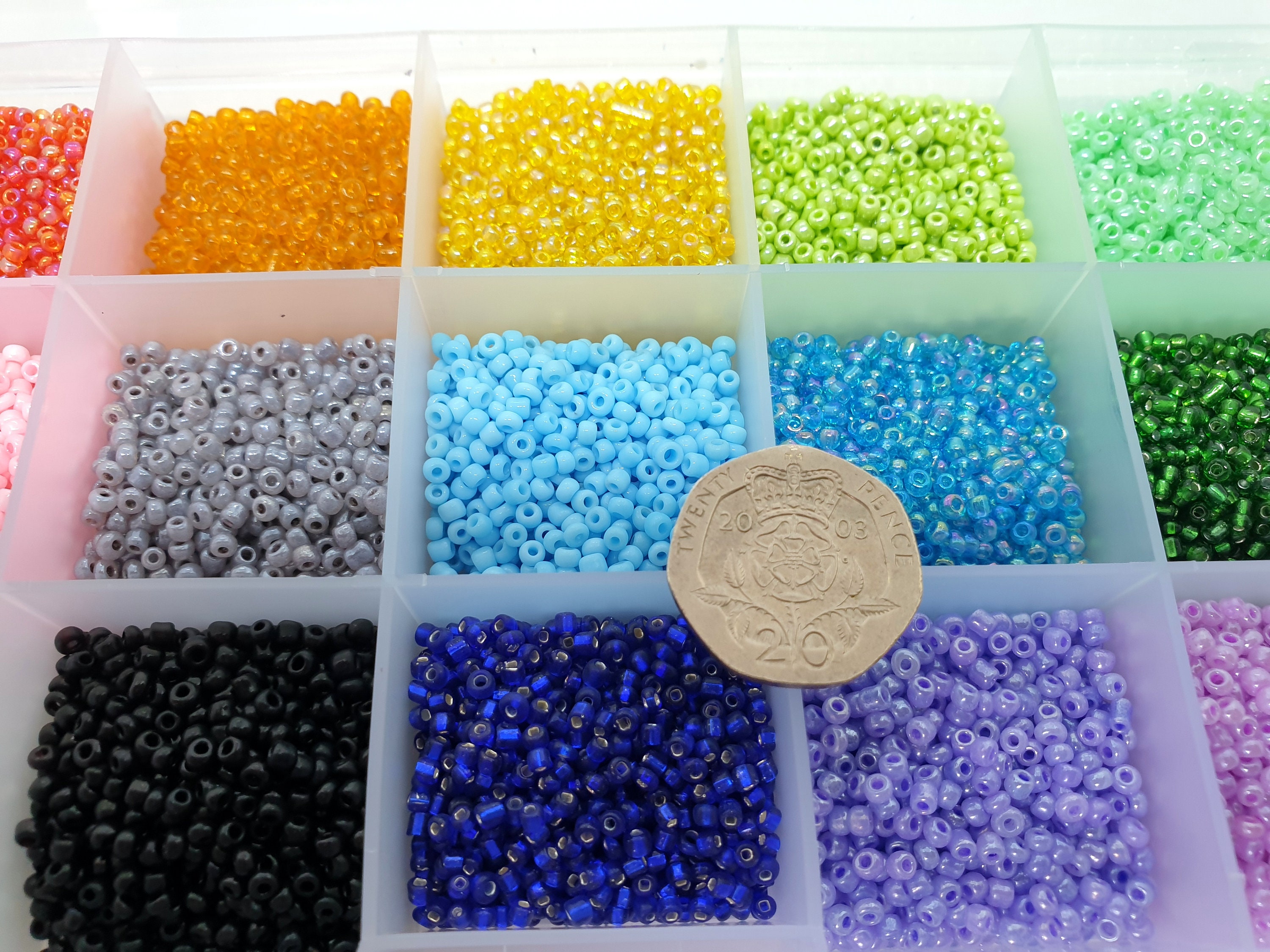 15 Colours Of 2mm Seed Beads In A Plastic Sectioned Box Etsy UK 15-colours-of-2mm-seed-beads-in-a-plastic-sectioned-box-etsy-uk