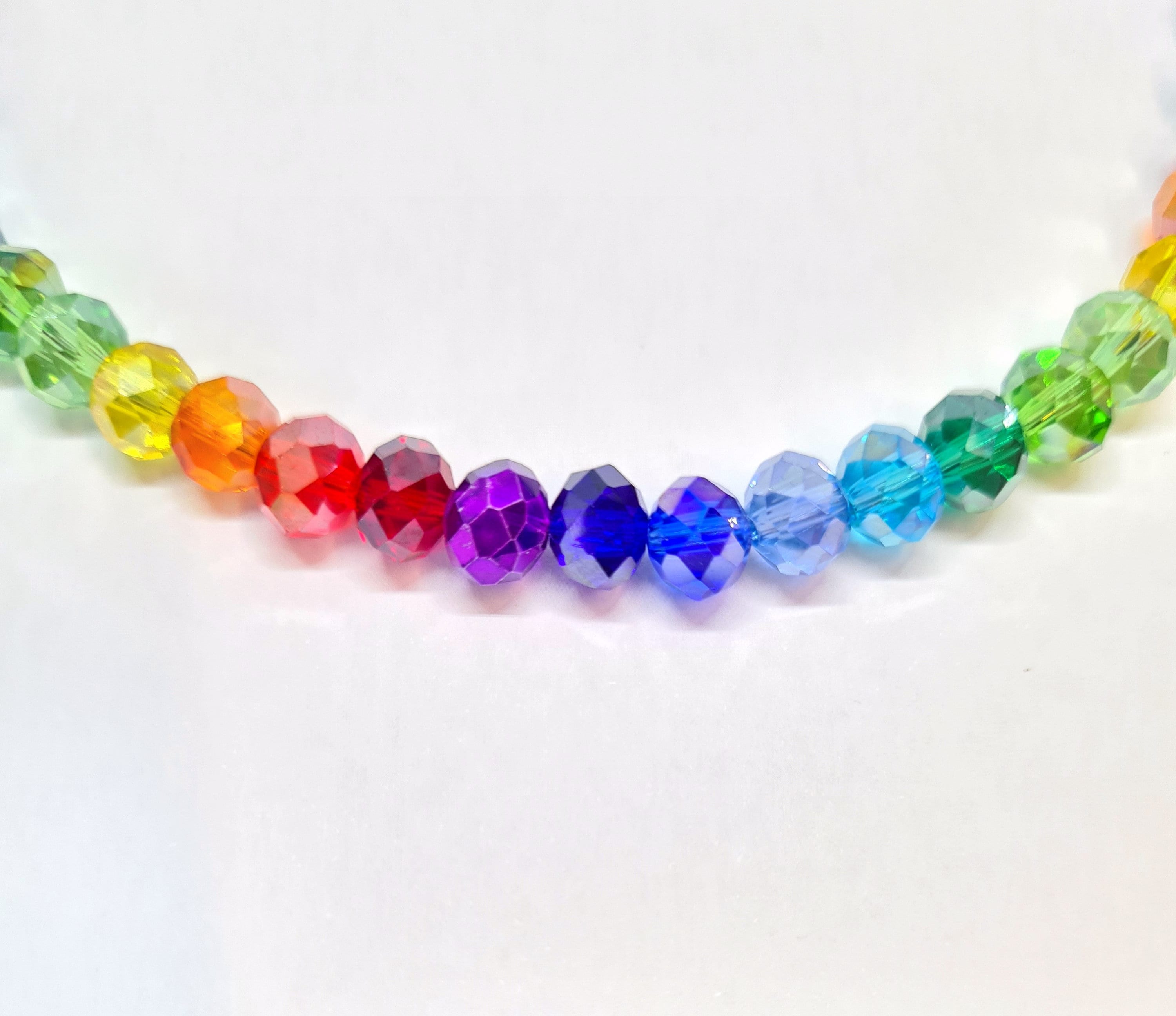 Rainbow crystal best sale beads