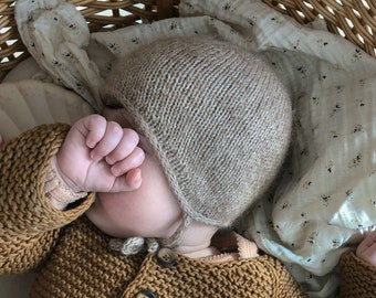 Emma's Baby Beanie Knitting Pattern