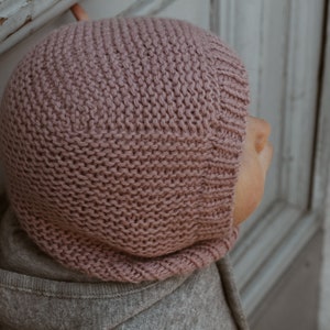 Knitting Pattern Balaclava MAIAH imagem 1