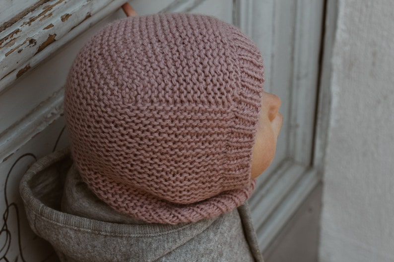 Knitting Pattern Balaclava MAIAH imagem 1