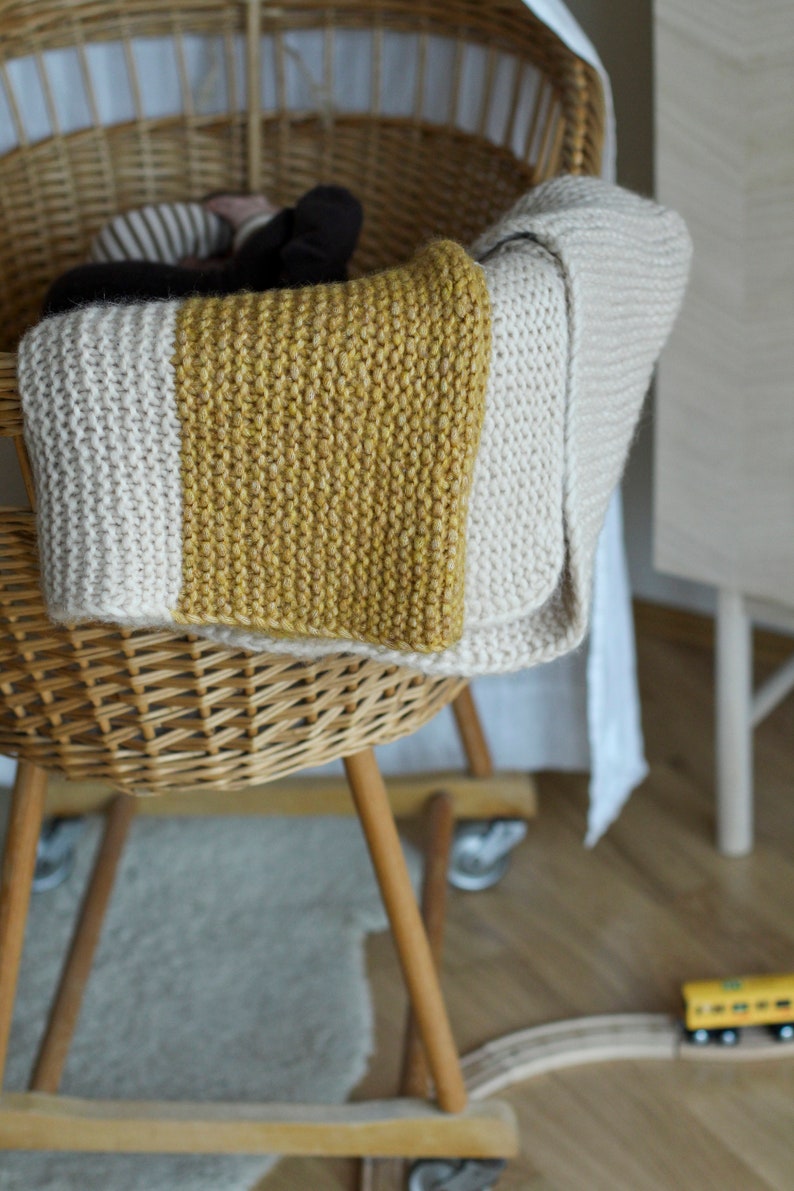 Strickanleitung DREAM BIG Babydecke Bild 7