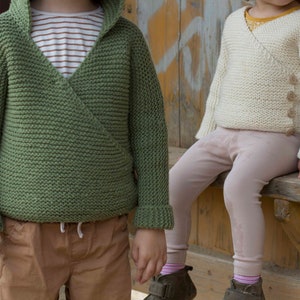 Knitting Pattern Cardigan MAIAH 画像 5