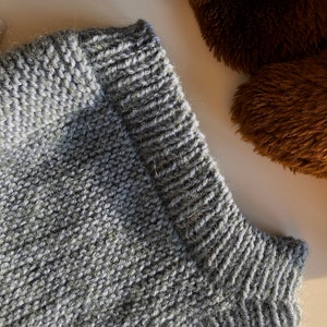 Instructions de tricot pour cagoule MAIAH, en anglais image 9