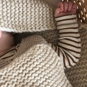 Knitting instructions DREAM BIG baby blanket image 3