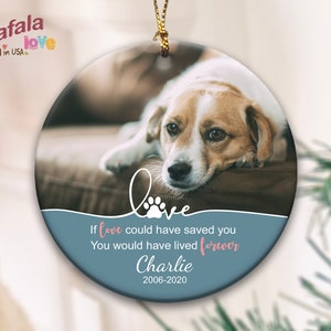 Haustier Erinnerung Ornamente, Hunde Erinnerung, Katzen Erinnerung Keramik Ornament oder Aluminium Ornament