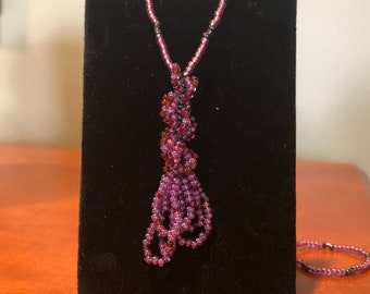 One of a kind pendant long necklace
