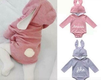 bunny ear romper