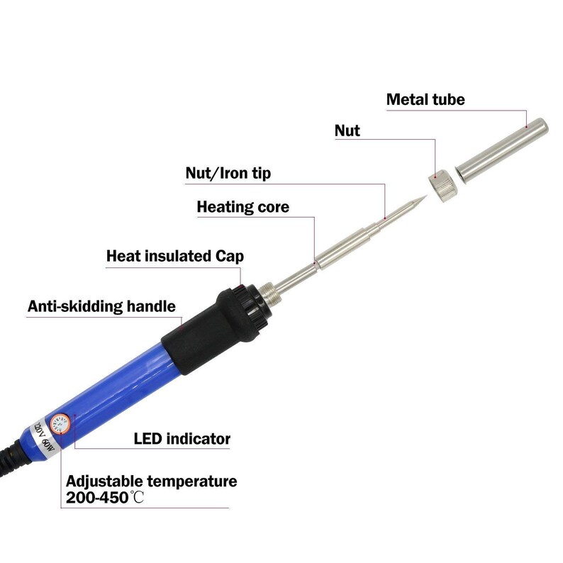 37pcs Wood Burning Pyrography Pen Kit Temperature Power Cable Etsy UK
