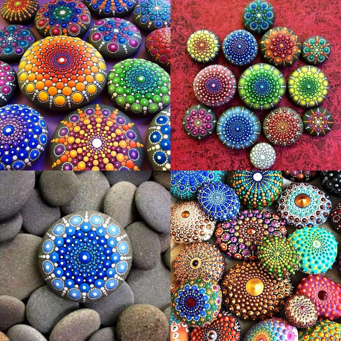 Mandala Dot Painting Templates Stencils