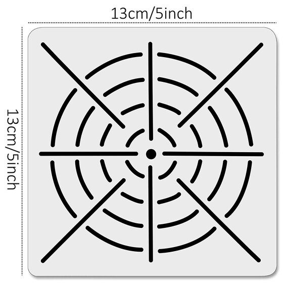 13pcs/pack Mandala Dot Painting Templates Stencils for DIY - Etsy