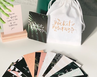 Pocket Positives - Affirmation Cards - Daily Positive Affirmation Cards - Mental Health Affirmations - Daily Positive Affirmations