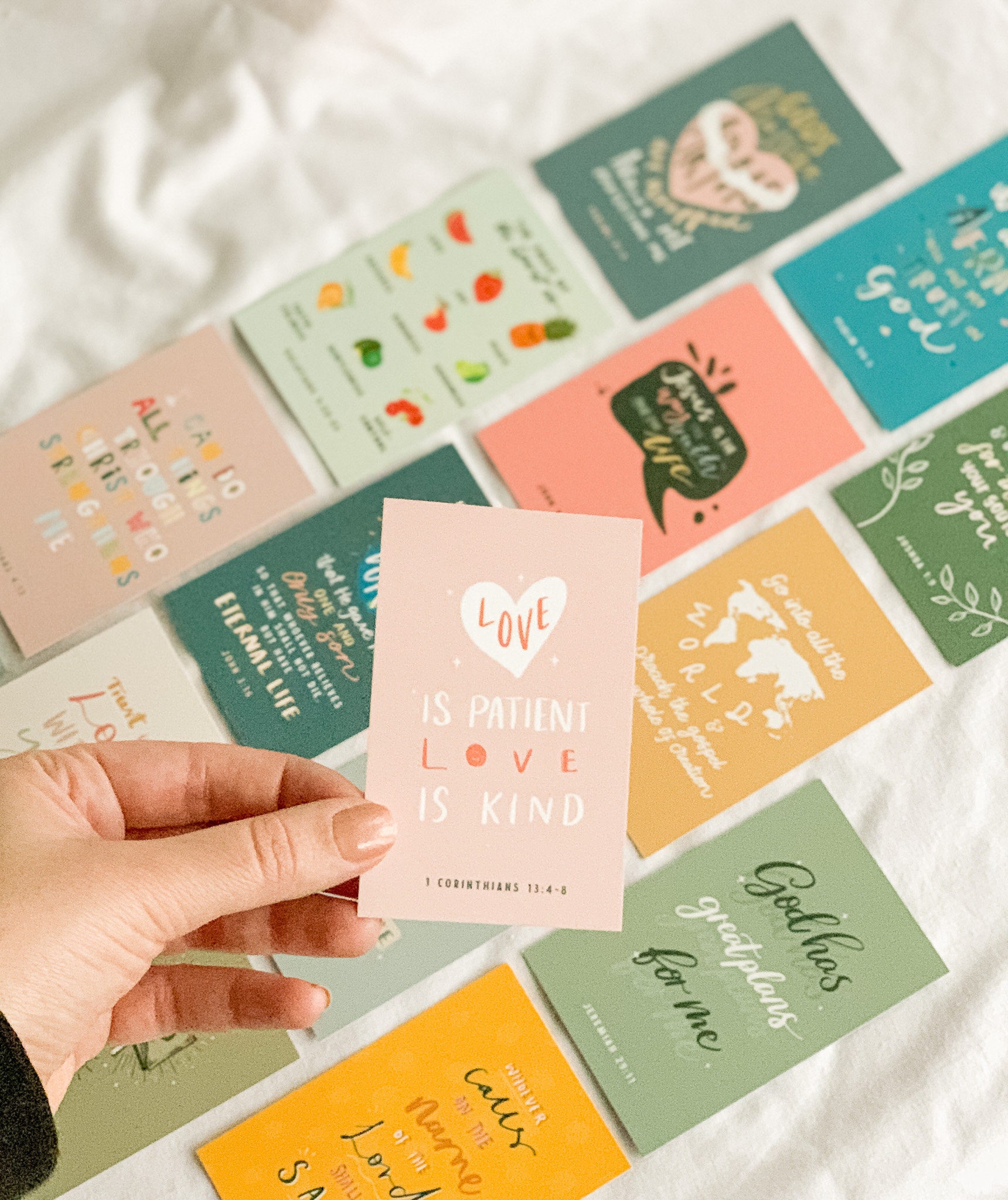 Pocket Truths for Kids, Children&#39;s Faith-based Affirmation Cards, Memory Verse Cards, Christian gift for Children, Kids Declaration Cards