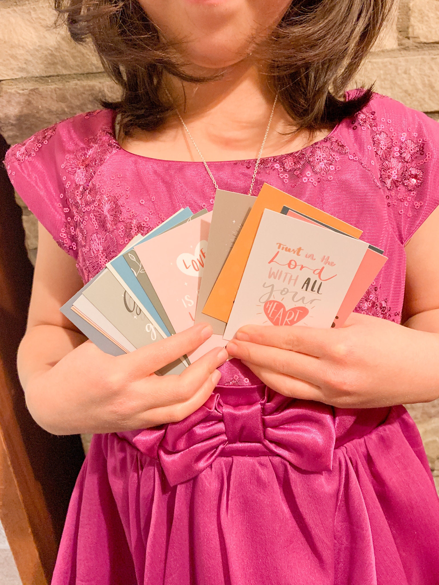 Pocket Truths for Kids, Children&#39;s Faith-based Affirmation Cards, Memory Verse Cards, Christian gift for Children, Kids Declaration Cards