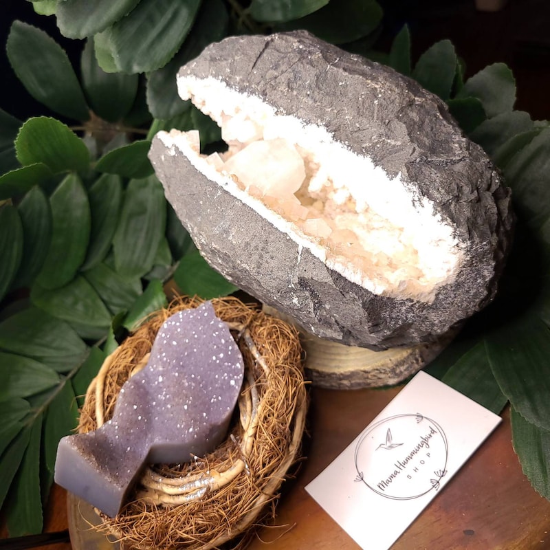 Chalcedony Geode - Etsy