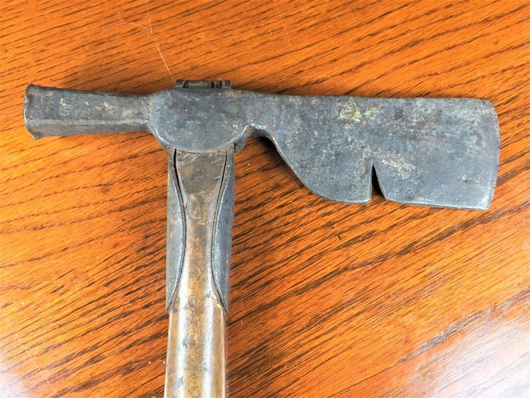 Log House Timber Framing Tool Hewing Mortising Axe Antique English