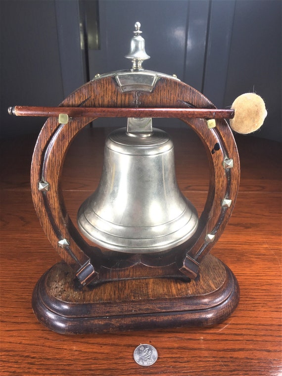 Vintage LONDON COMMEMORATIVE BRASS BELL (Made in England)