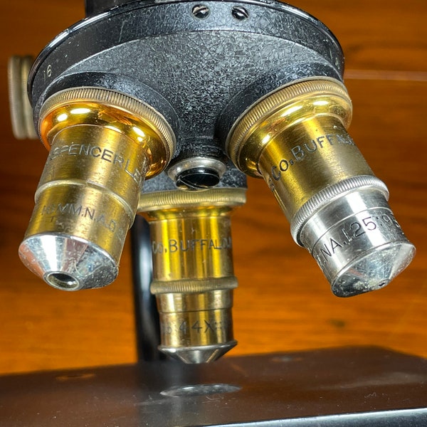 Early Spencer No. 44 Microscope