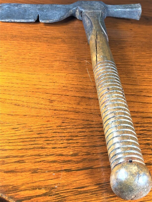 Log House Timber Framing Tool Hewing Mortising Axe Antique English