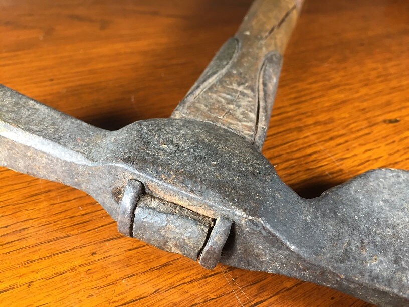 Log House Timber Framing Tool Hewing Mortising Axe Antique English