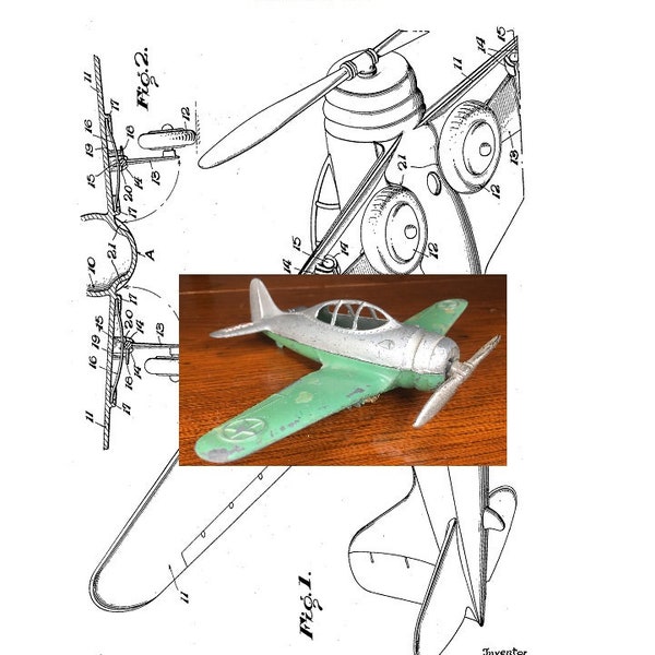 Hubley Airplane Etsy