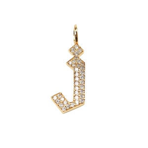 Stanley Cup Gothic Initial Charm P
