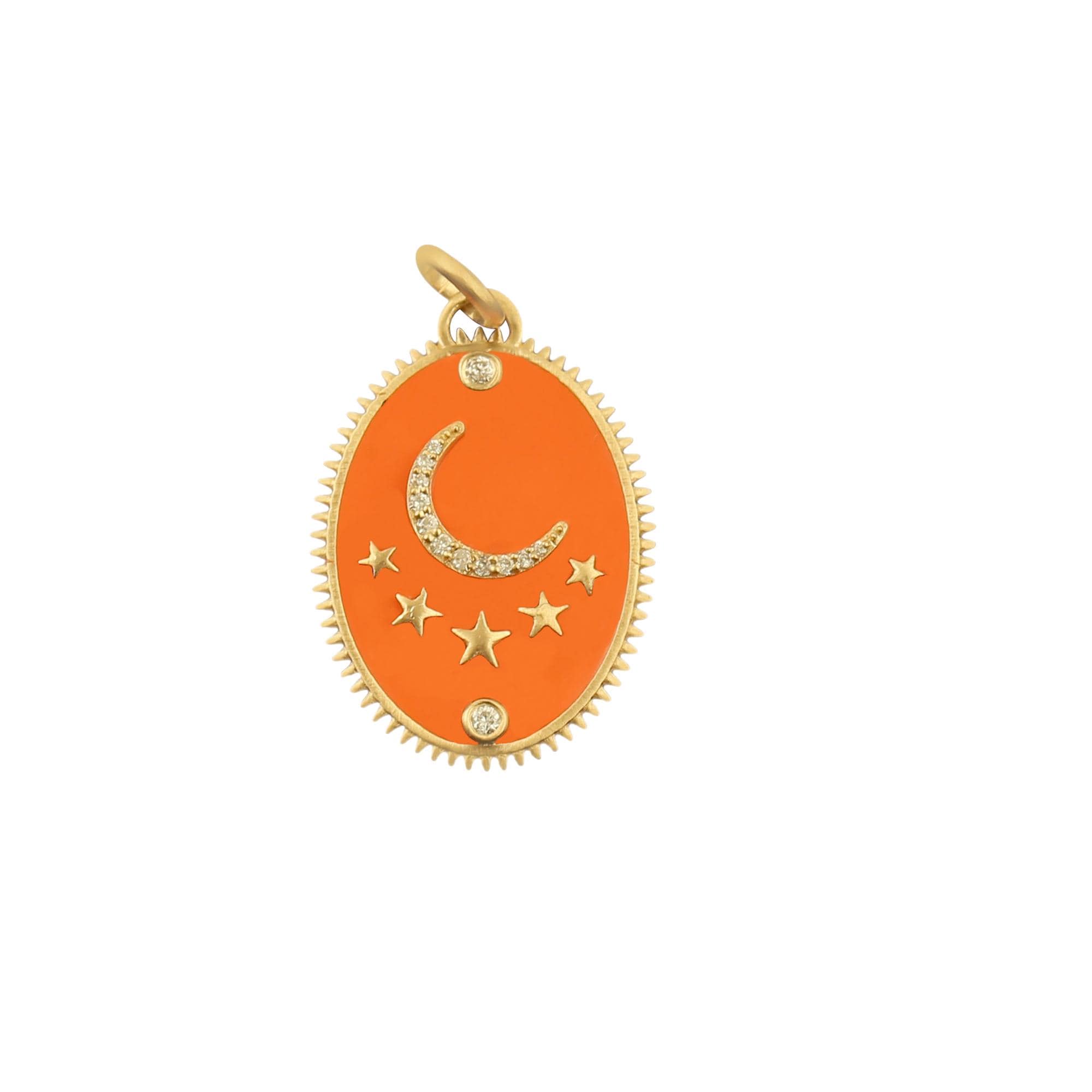 Enamel Pendant Etsy Canada