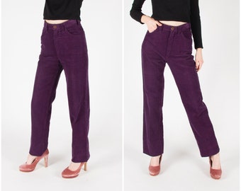 Purple Corduroy Pants - Etsy Australia
