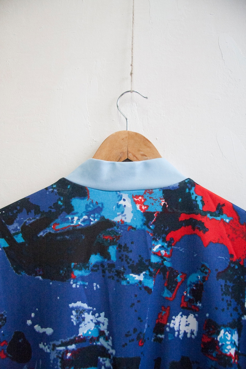 Vintage Cycling Jersey Abstract Cycling Top Womens XL Riding Jersey Colorful Bike Riding Top Mens L Retro Cycling Top Road Bike Clothing L