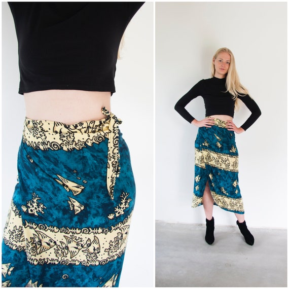 90s beach clearance skirt