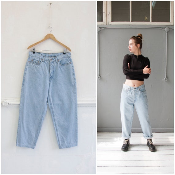 women's high rise levi jeans