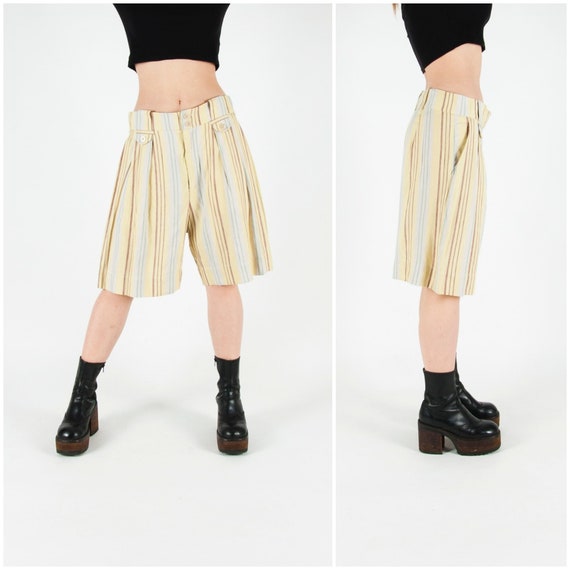 Vintage Culottes Women Large 90s 
