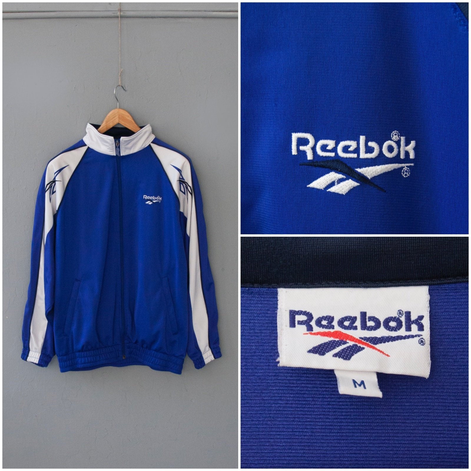vintage reebok sweat suit