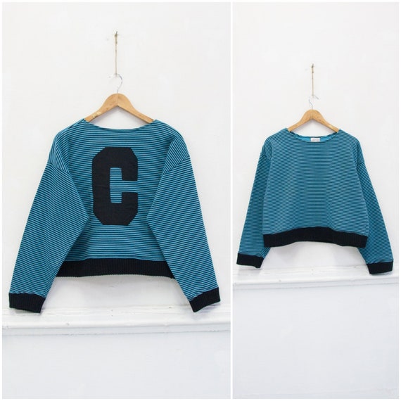black baggy crop top