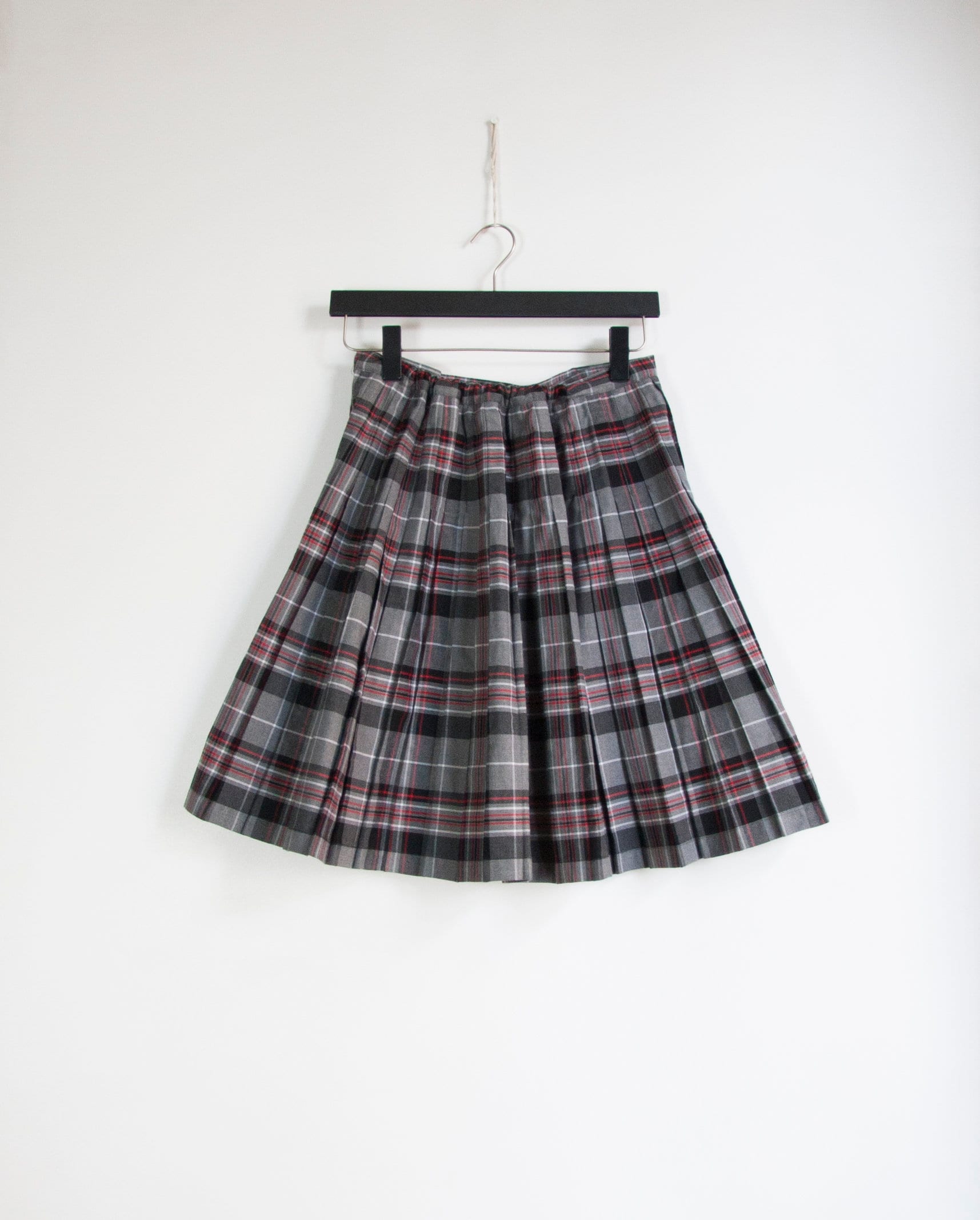 Vintage School Uniform Skirt Women Small Plaid Wrap Skirt 28 - Etsy