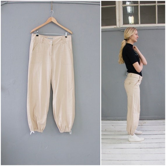 Low Rise Linen Pants