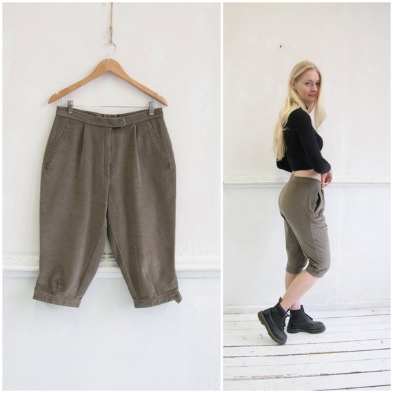 corduroy capri pants