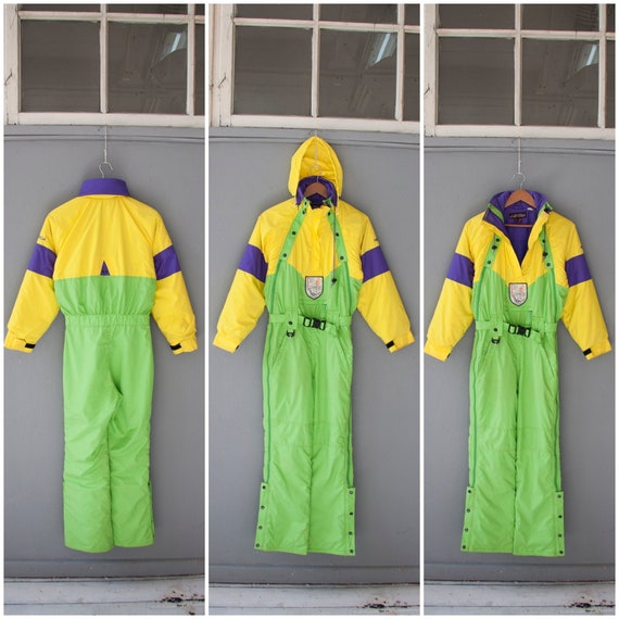 COSTUME COMBI SKI 80'S