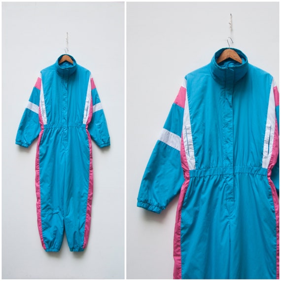 80s Ski Suit Women Small One Piece Ski Suit Women