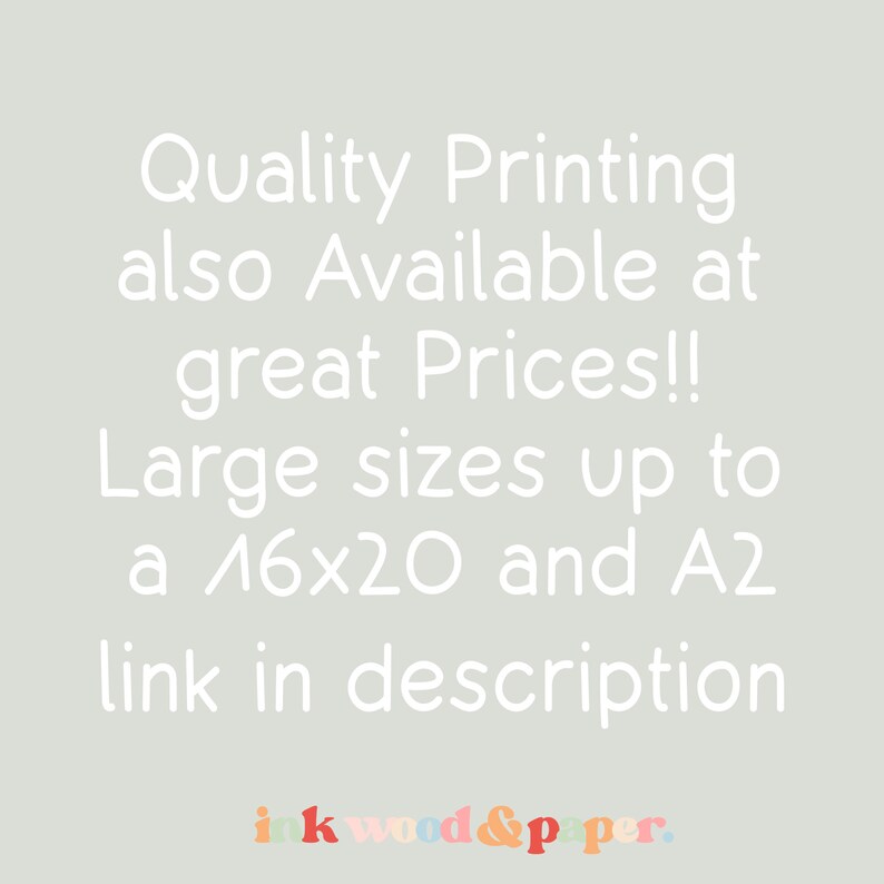 Boys Nursery Alphabet Wall Art Brown Boho Colours, ABC Poster Print Set