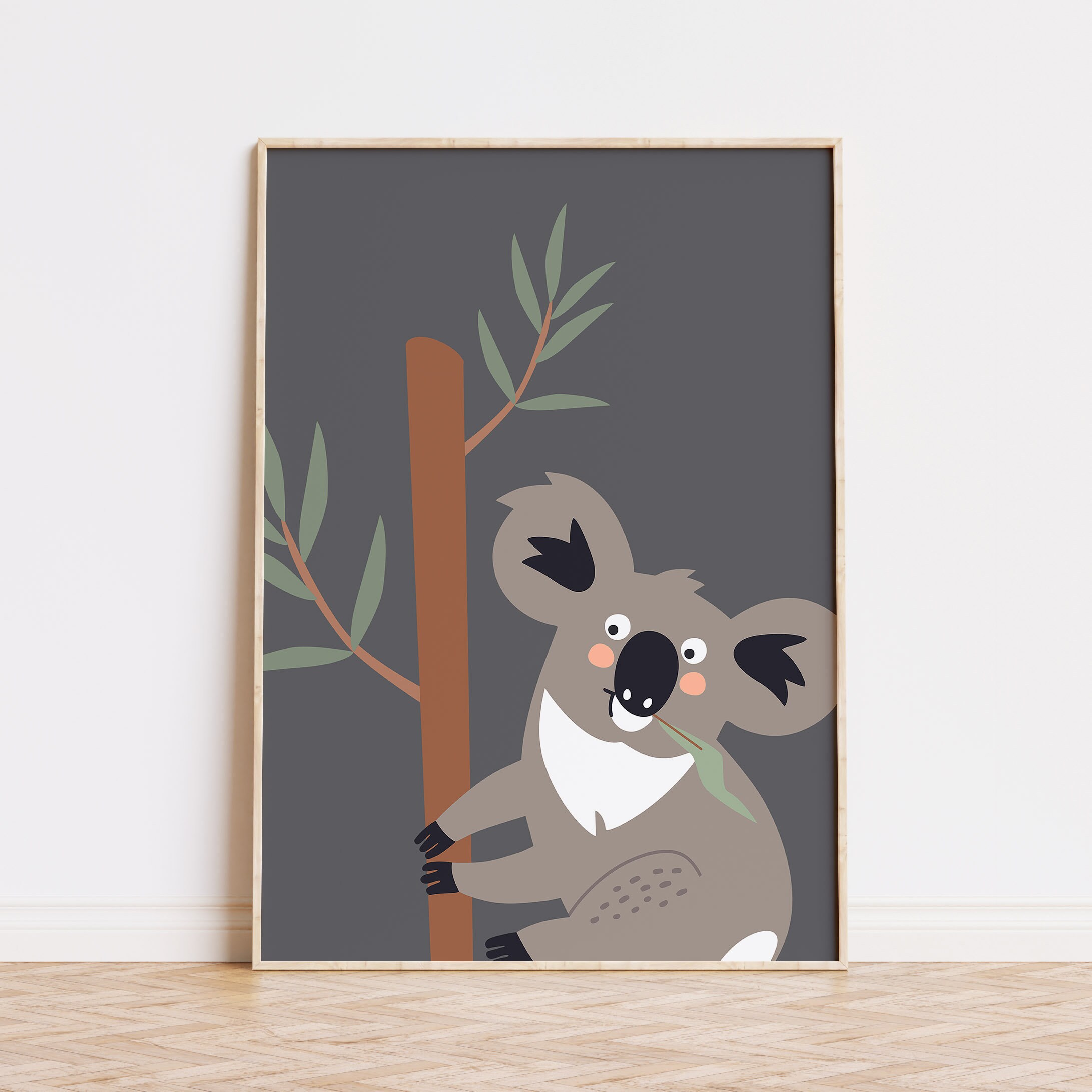 AUSTRALIAN ANIMALS DIGITAL Nursery Wall Art Print Set , Boys Decor ...