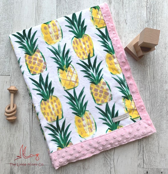 Pineapple baby blanket new arrivals