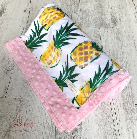 Pineapple baby blanket hotsell