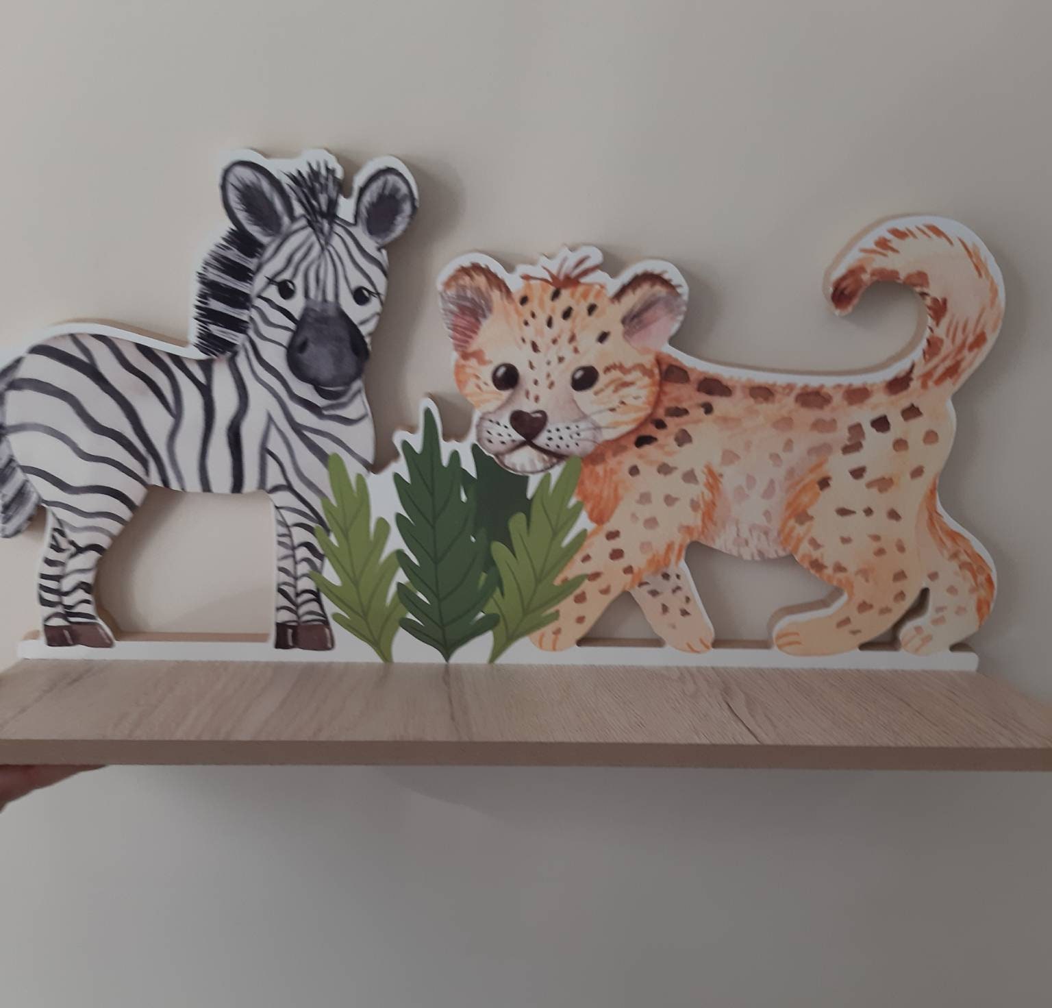 Wooden Safari hunger for children rooms